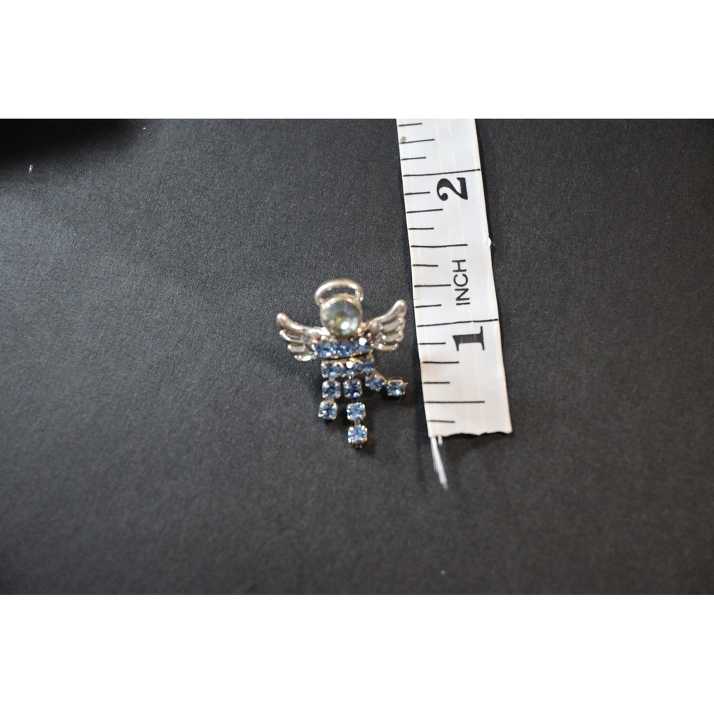 Vintage Avon‎ Angel Rhinestone Pin - Picture 5 of 5